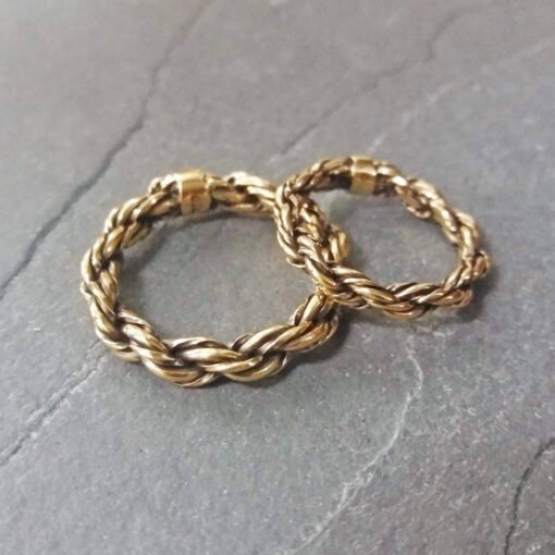 Alianças Viking Ouro