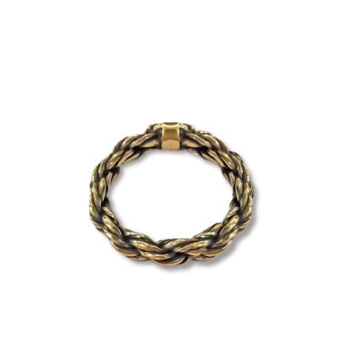 anel masculino viking style ouro